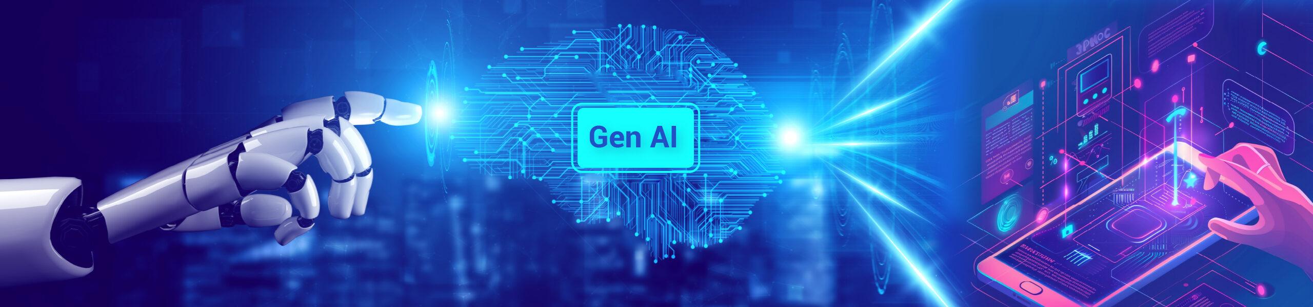 Generative AI transforming modern application development